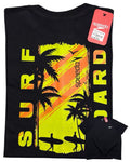 camiseta negro surf - estilo playero