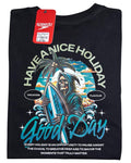 camiseta negra talla M - estilo playero