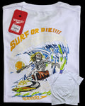camiseta blanca talla S - estilo playero