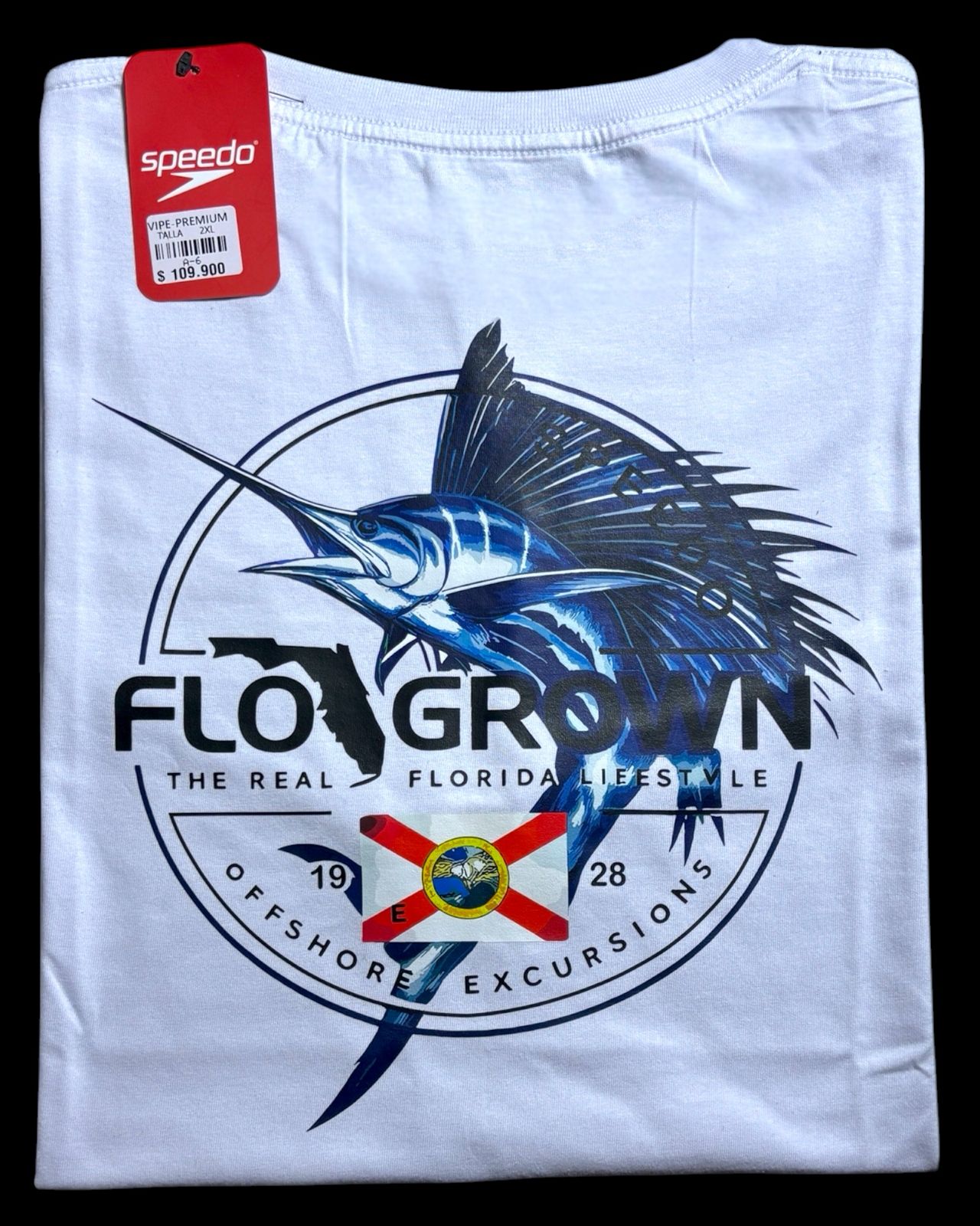 camiseta blanco surf talla XXL - estilo playero
