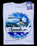 camiseta blanco surf  - estilo playero