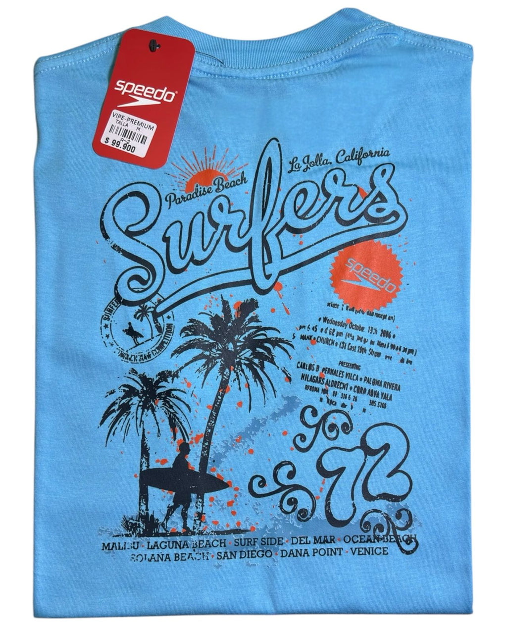 camiseta color talla M - estilo playero