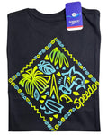 camiseta negra talla M - estilo playero