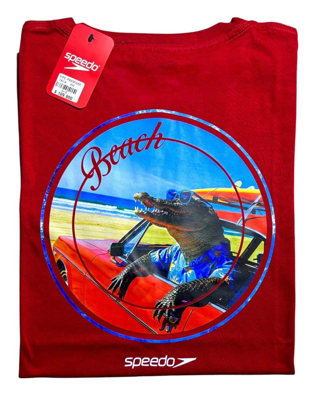 camiseta color cocodrile talla XXL - estilo playero