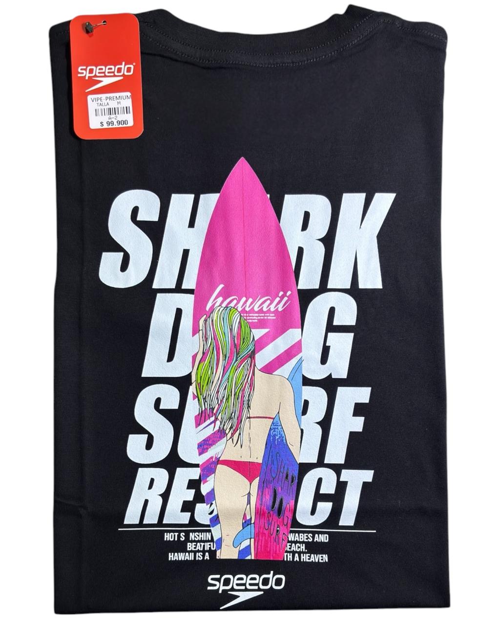 camiseta negra talla M - estilo playero