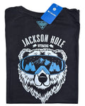 camiseta negro oso talla L - estilo aventura