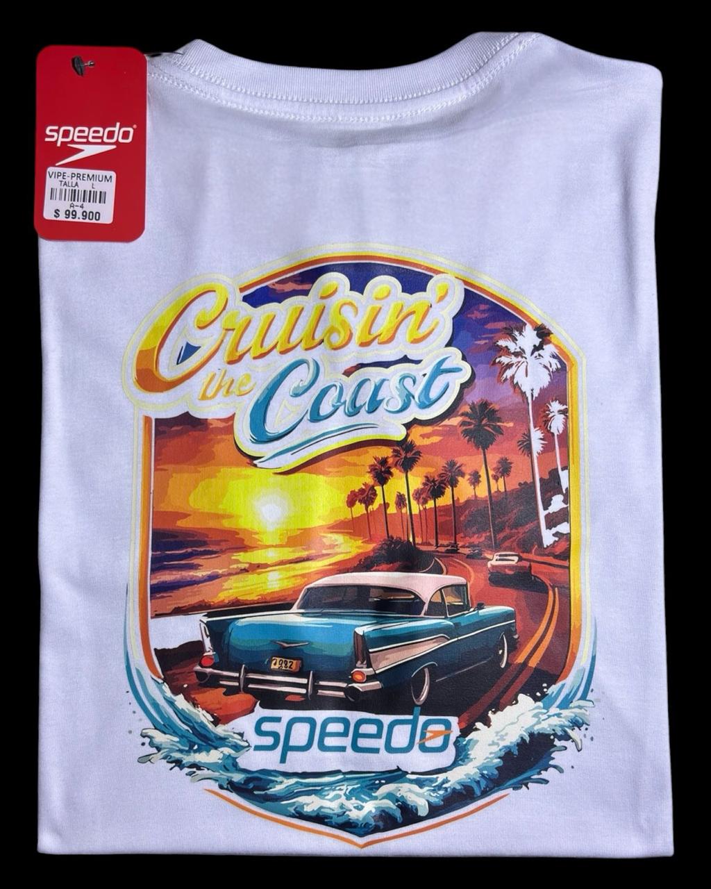 camiseta blanco car talla XXL - estilo playero
