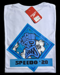 camiseta blanco tiki - estilo playero
