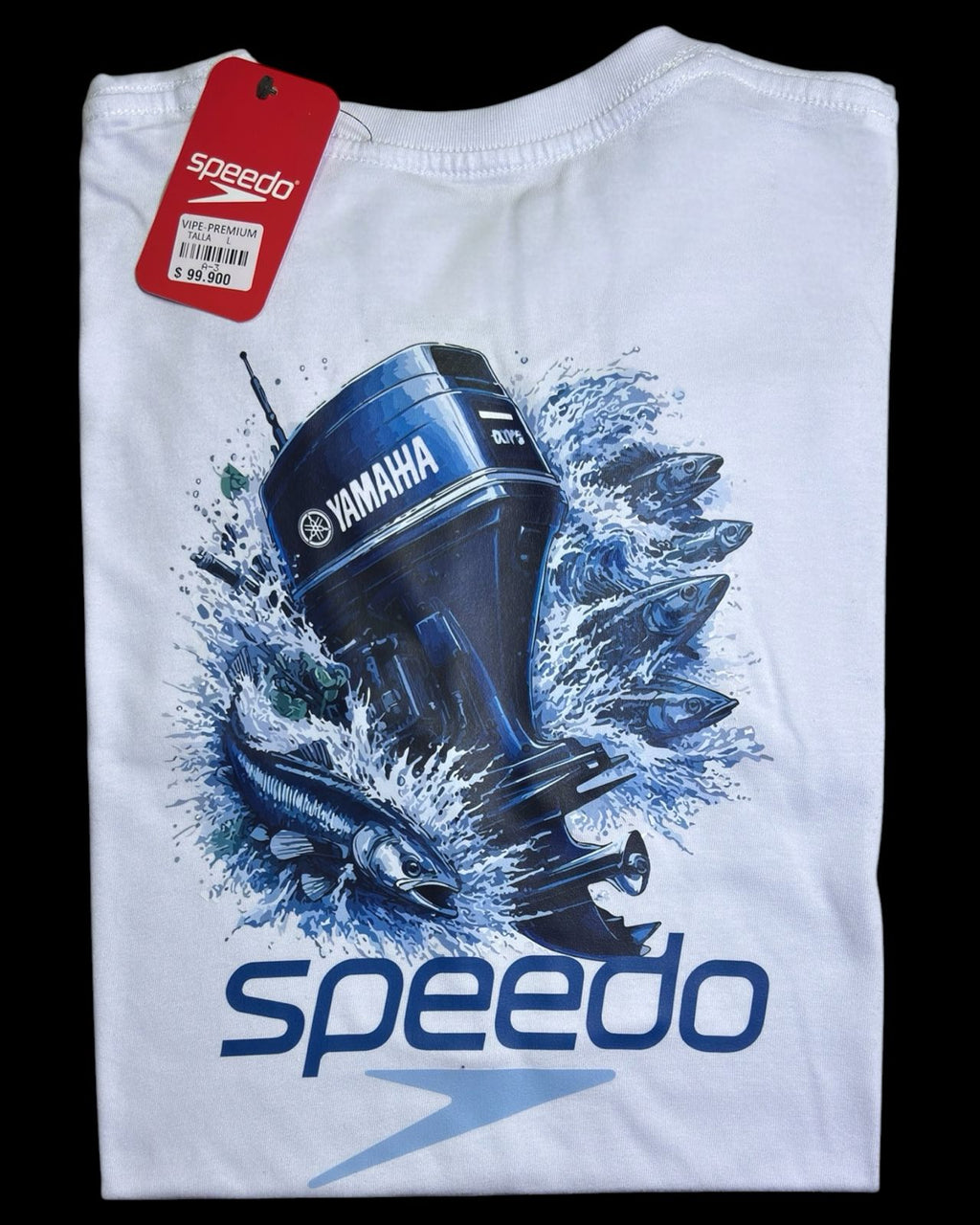 camiseta blanco motor talla L - estilo playero