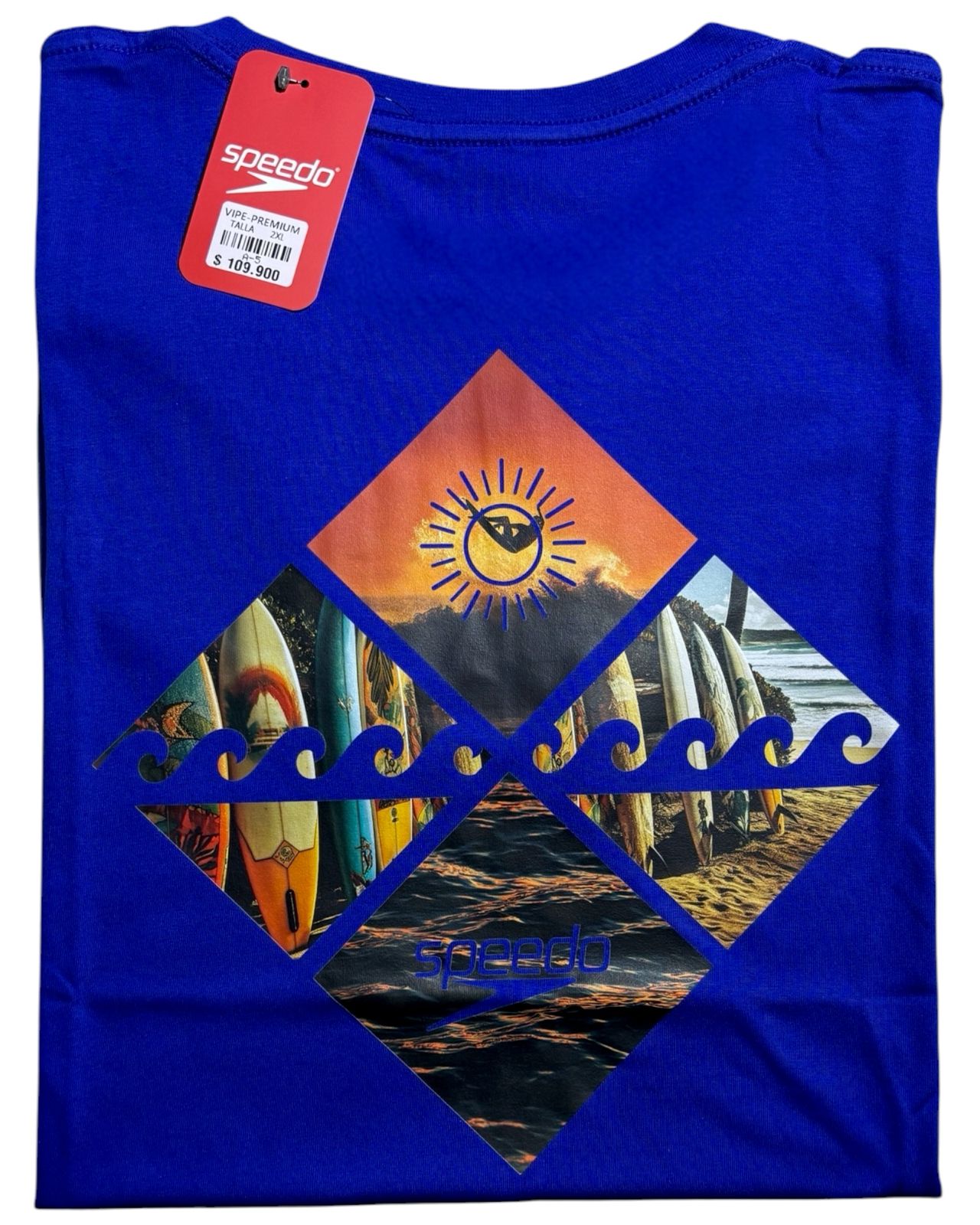 camiseta color surf talla XXL - estilo playero