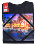 camiseta negra talla M - estilo playero