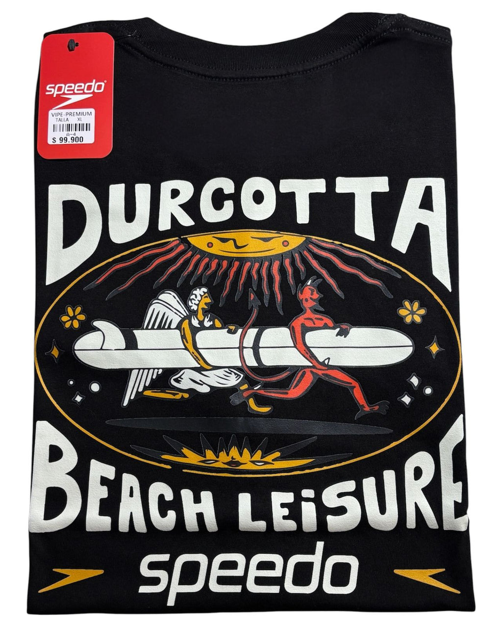 camiseta negro durcotta talla XXL - estilo playero