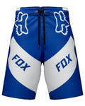 Pantaloneta Playera Antifluido Secado Rápido - estilo azul blanco fox