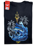 camiseta negro pesca talla XXL - estilo playero
