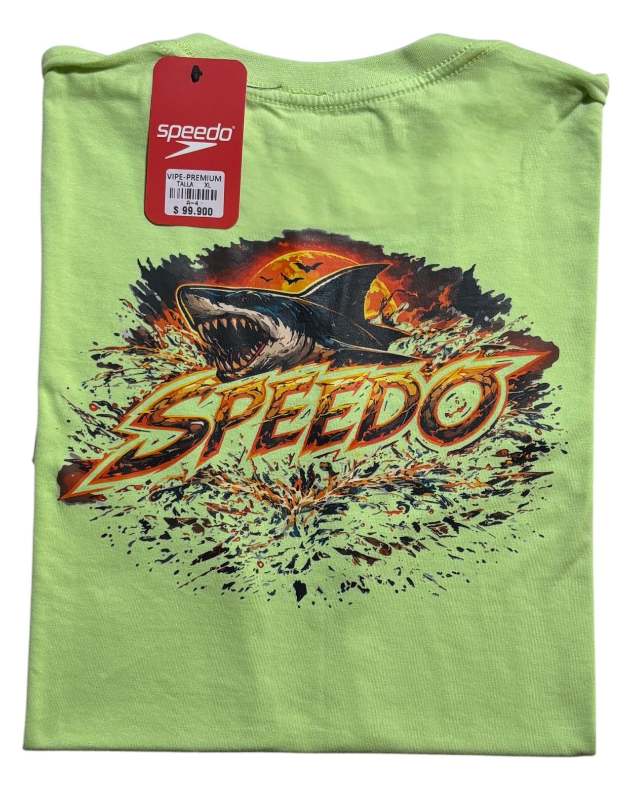 camiseta color tiburon talla XL - estilo playero