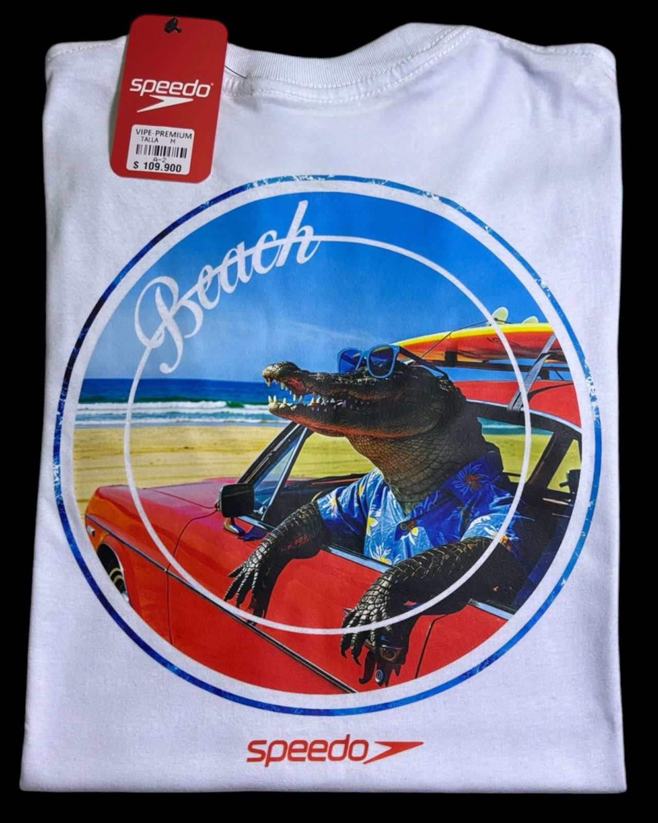 camiseta blanco talla M - estilo playero