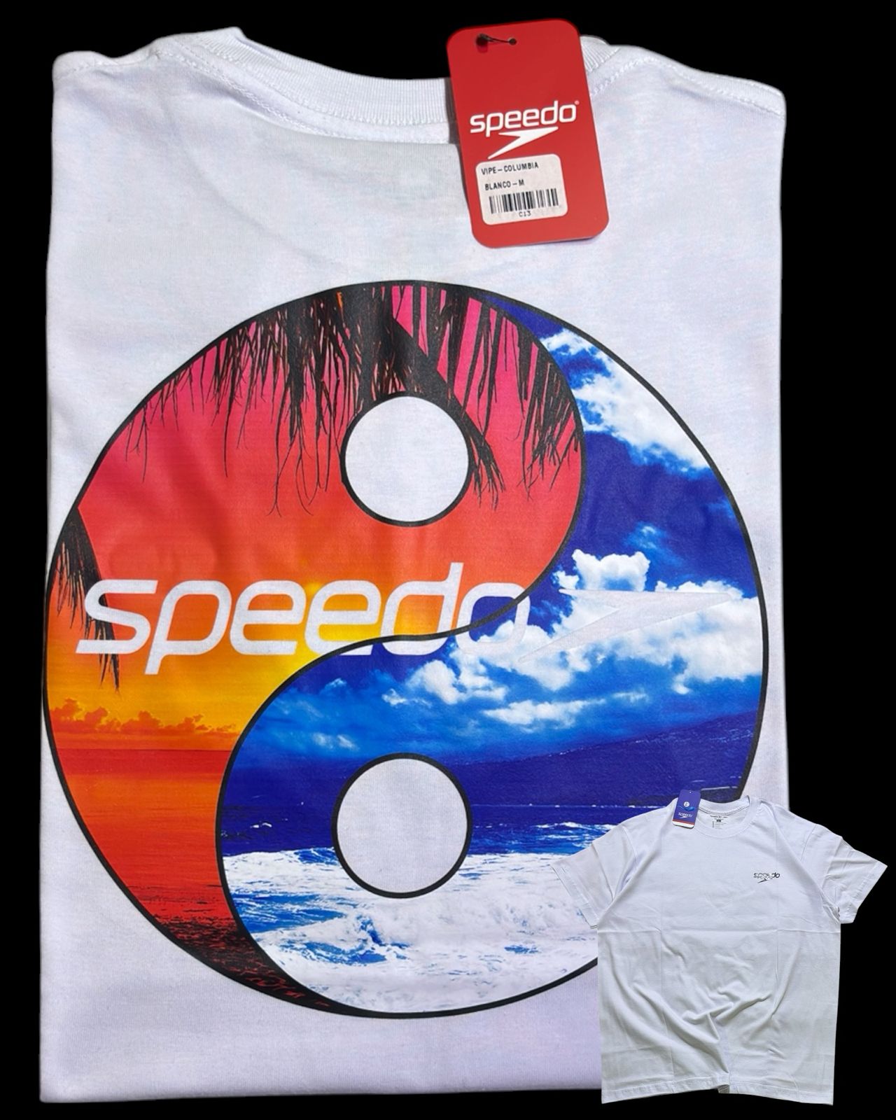 camiseta blanco talla M - estilo playero
