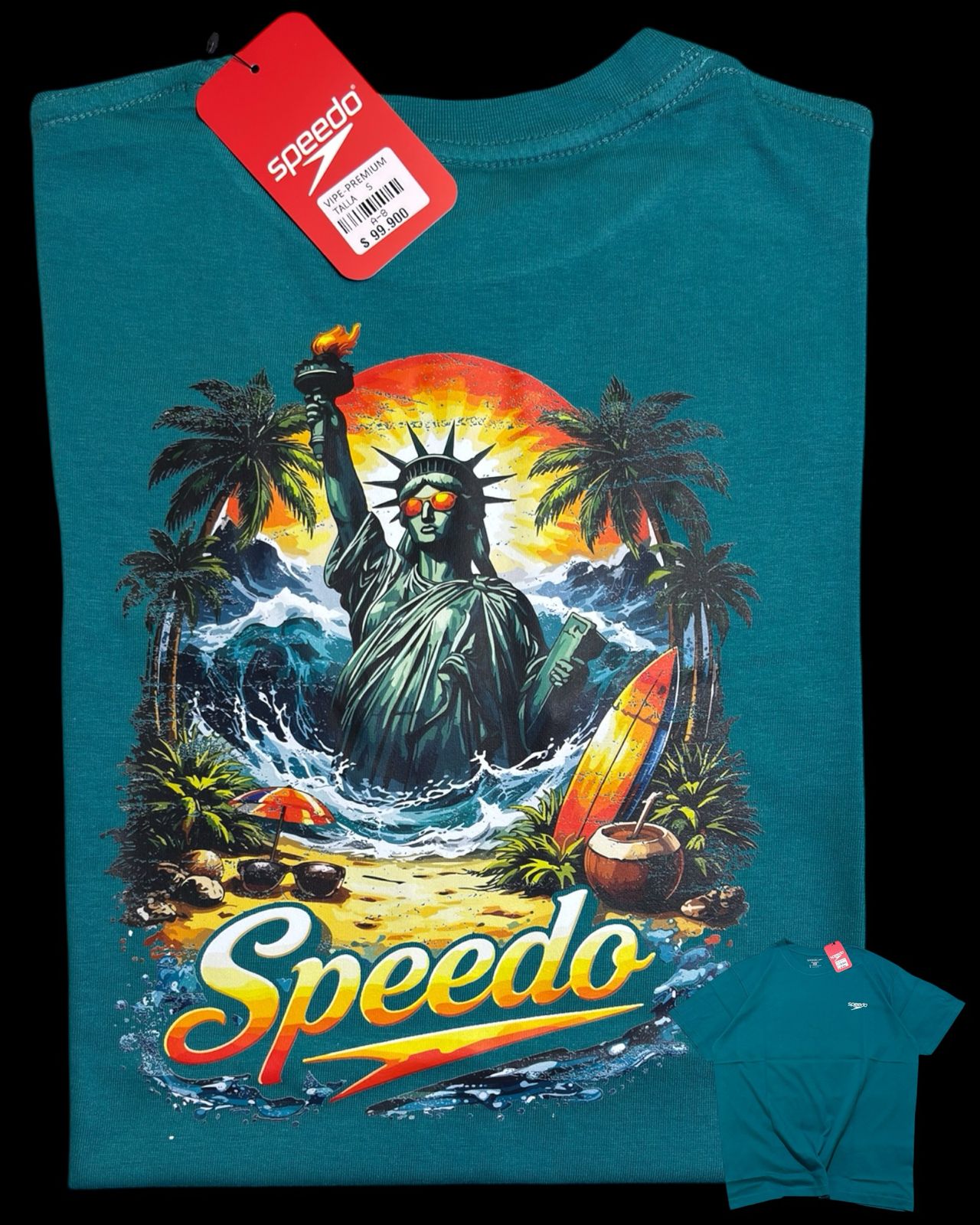 camiseta color talla S - estilo playero