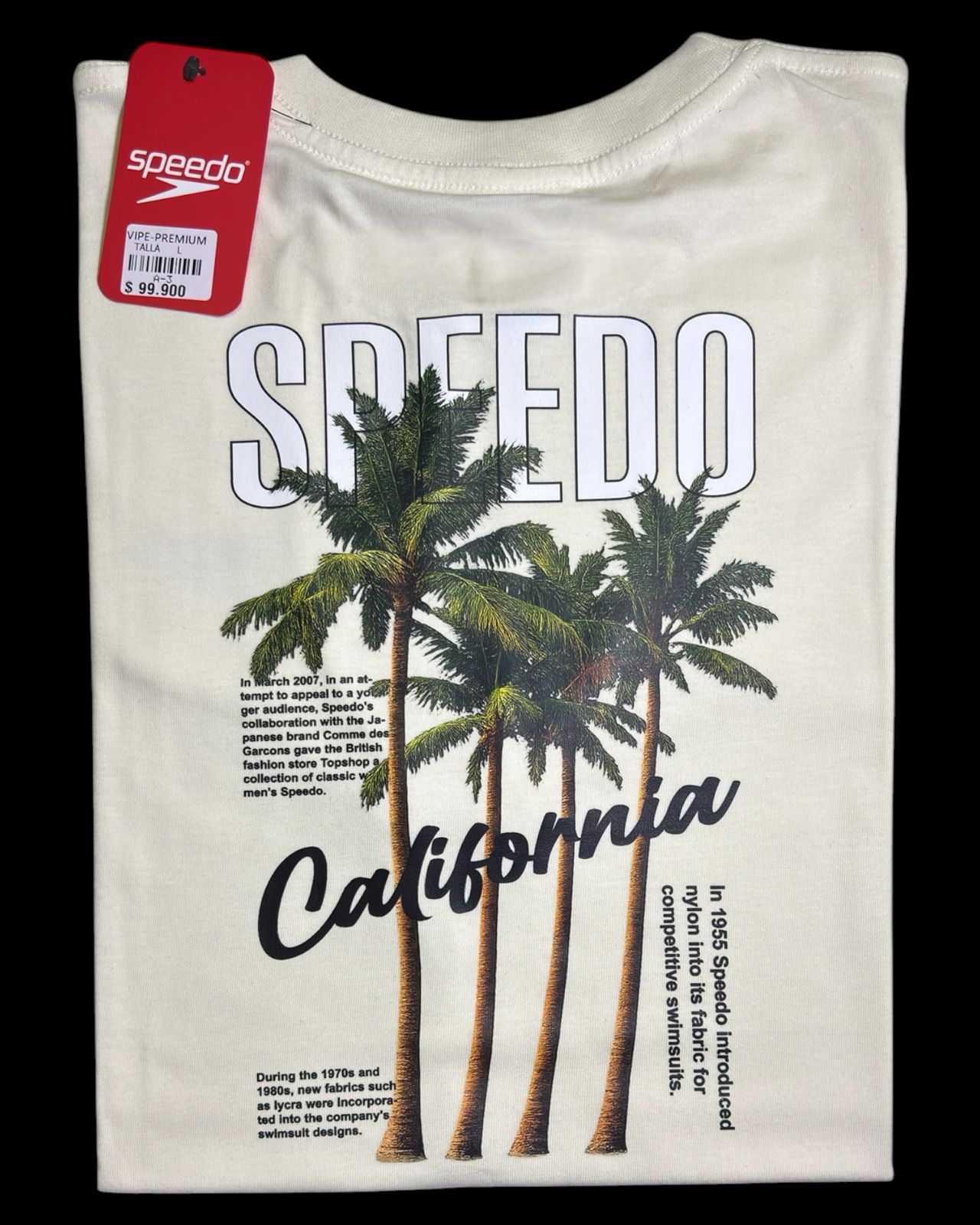 camiseta color california talla L - estilo playero