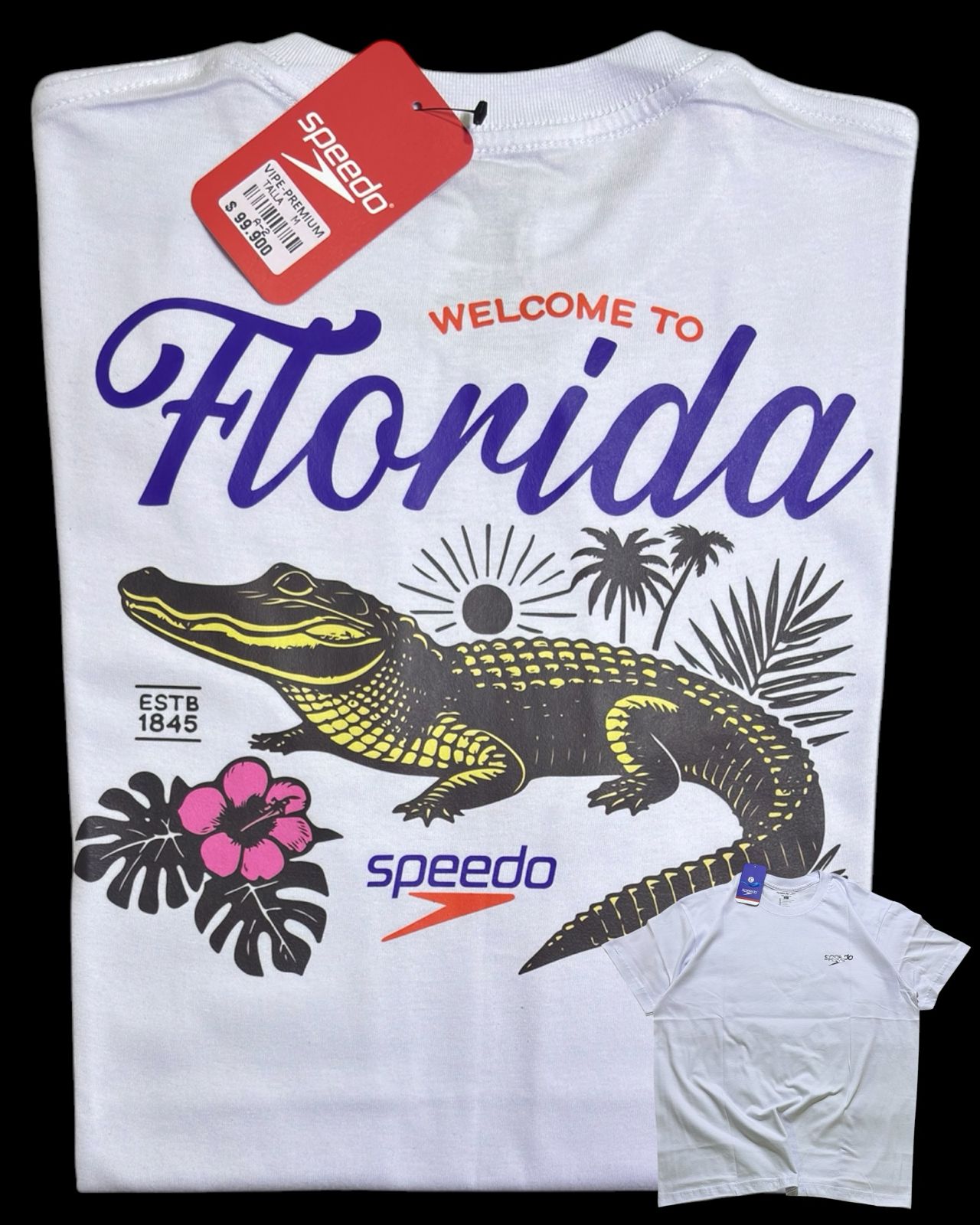 camiseta blanco talla M - estilo playero