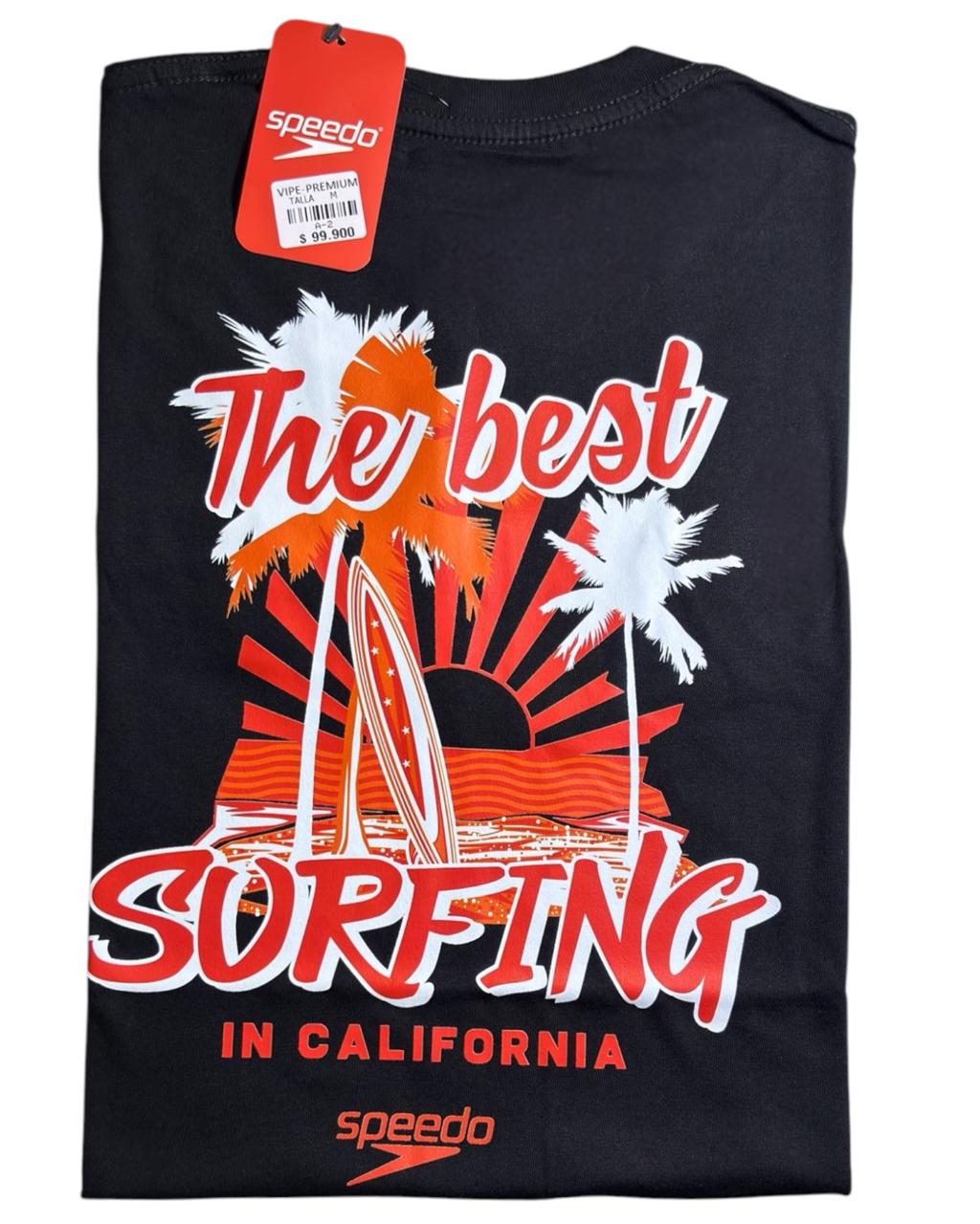 camiseta negra talla M - estilo playero