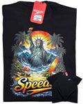camiseta negro talla M - estilo playero