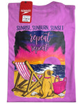 camiseta color talla M - estilo playero