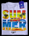 camiseta blanco summer talla L - estilo playero