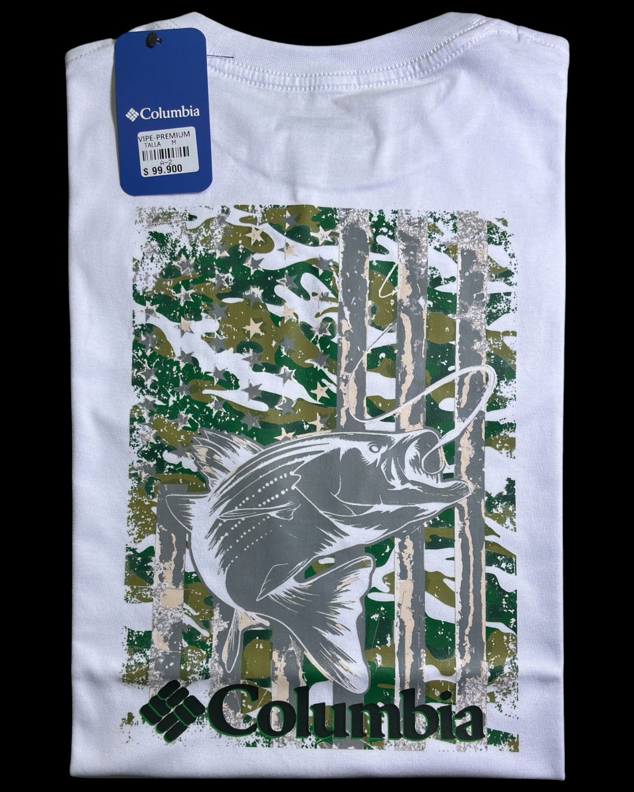 camiseta blanco talla M - estilo aventura