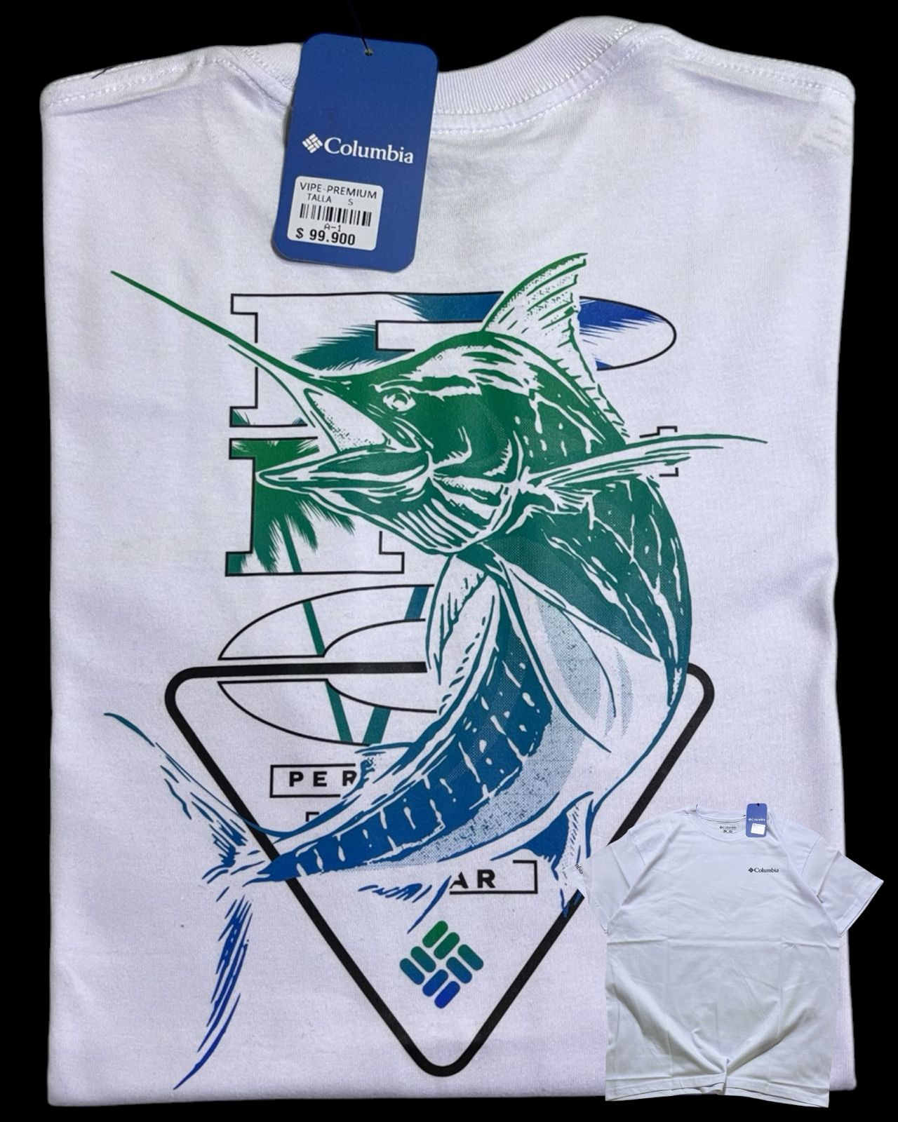 camiseta blanco talla S - estilo aventura