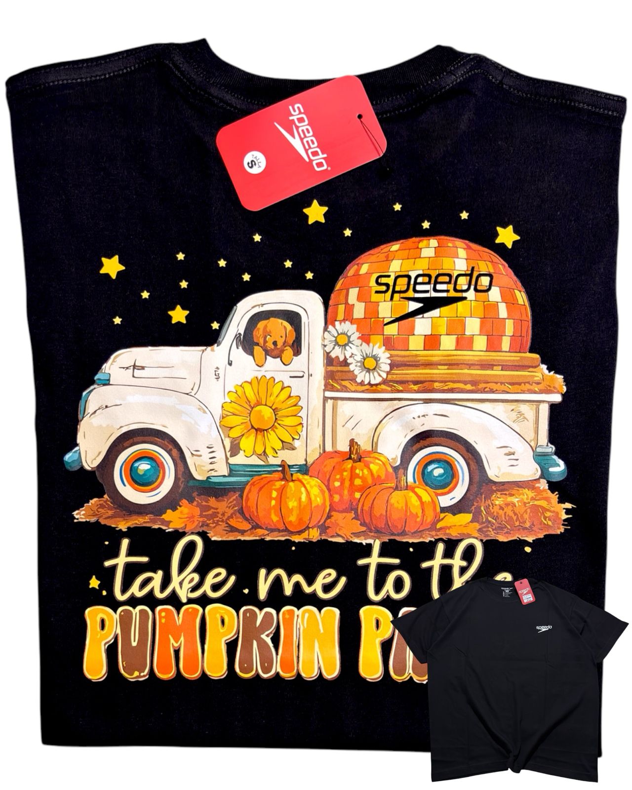 camiseta negra talla S - estilo playero