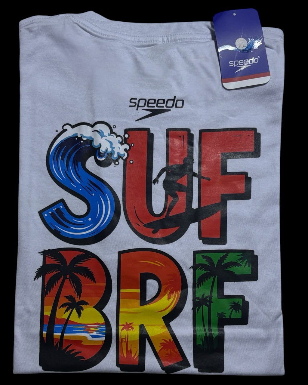 camiseta blanco surf talla XL - estilo playero