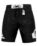 Pantaloneta Playera Antifluido Secado Rápido - estilo negro burbuja quick