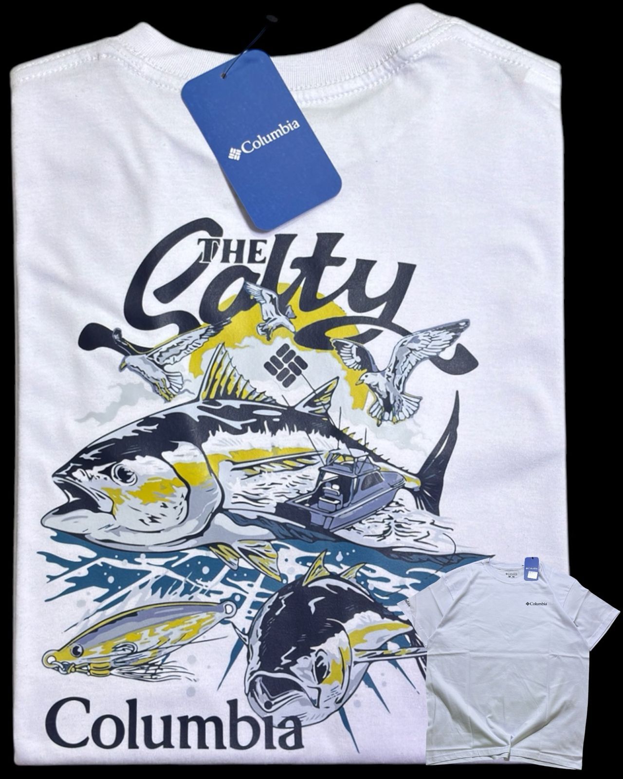 camiseta blanco pesca talla XXL - estilo aventura