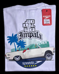 camiseta blanco car talla XXL - estilo playero