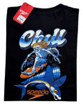 camiseta negro calavera talla XXL - estilo playero