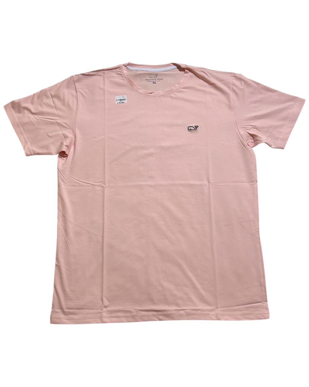camiseta tela fria palo rosa bordada