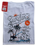camiseta blanco surf talla XL - estilo playero