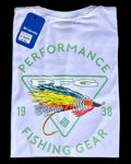 camiseta blanco pesca - estilo aventura