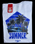 camiseta blanco summer  - estilo playero