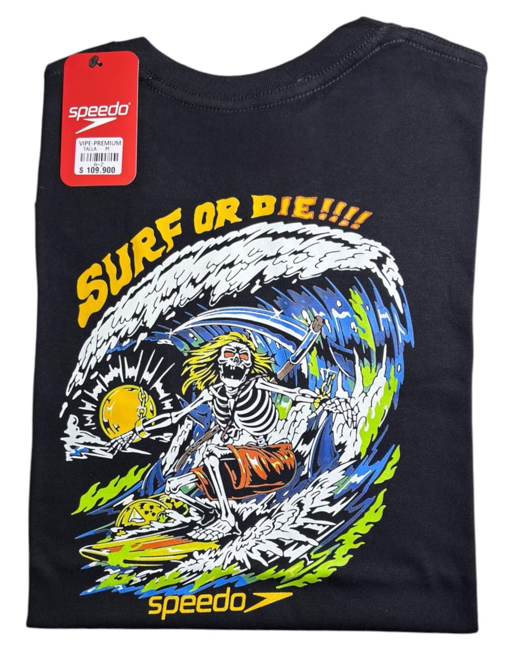 camiseta negro calavera- estilo playero