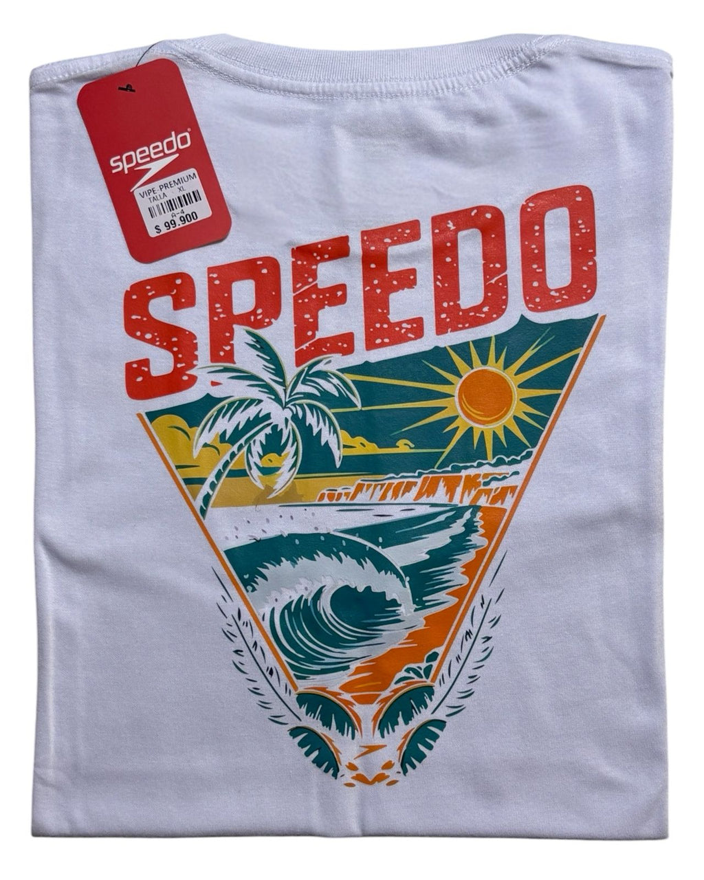 camiseta blanco beach talla XL - estilo playero