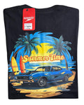 camiseta negra talla M - estilo playero