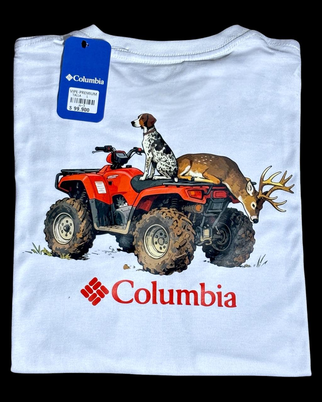 camiseta blanco ATV - estilo aventura