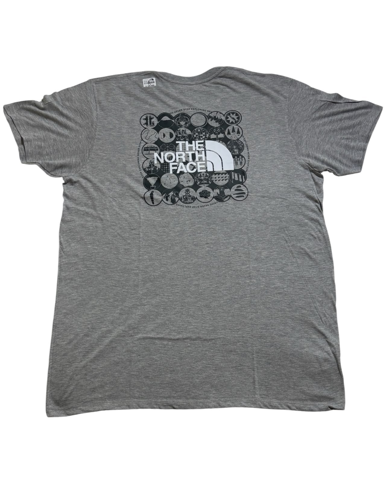 camiseta multimarca north talla XXXL