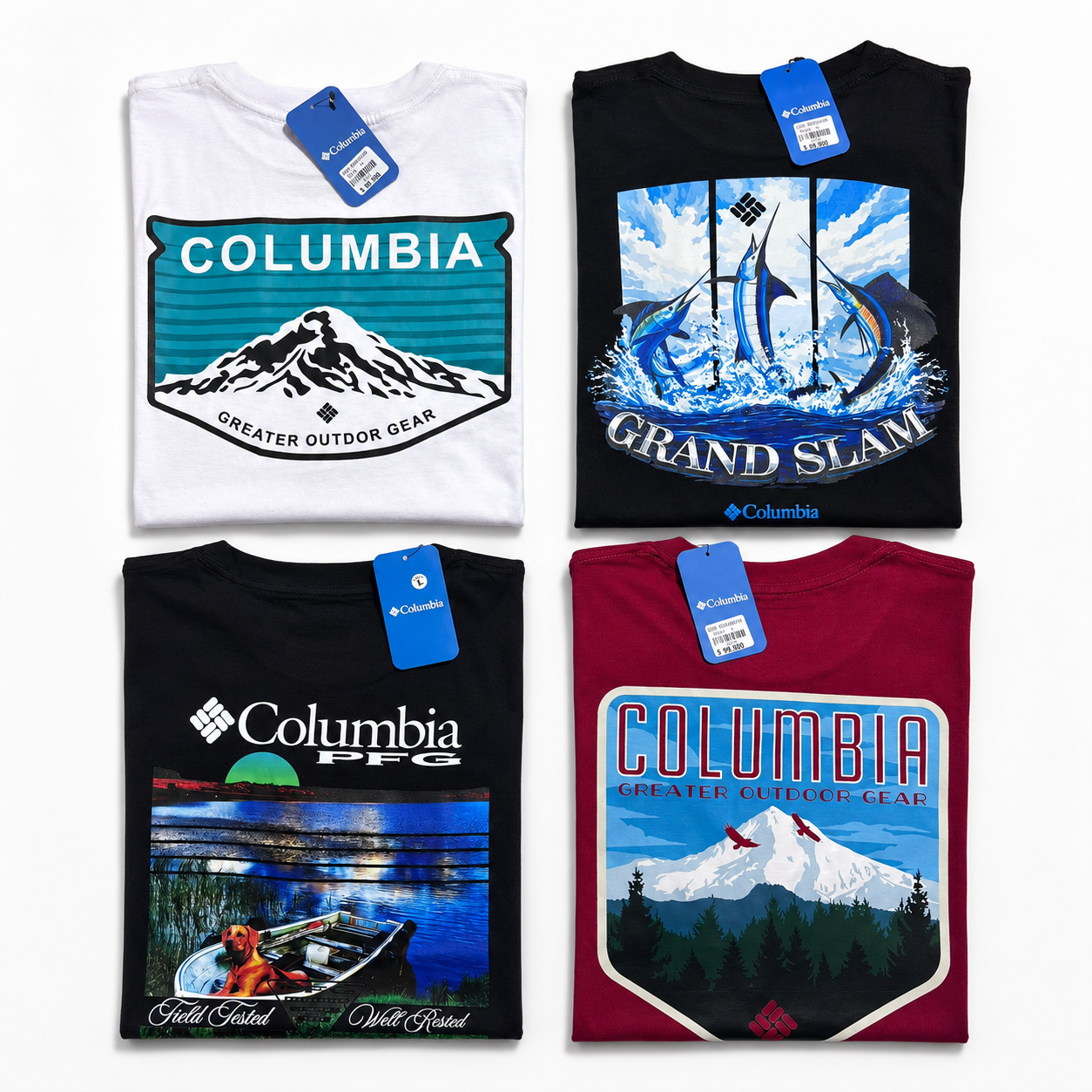 COMBO 4 CAMISETAS PLAYERAS PREMIUM