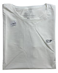 camiseta tela fria blanco hueso bordada