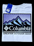 camiseta blanco montain - estilo aventura