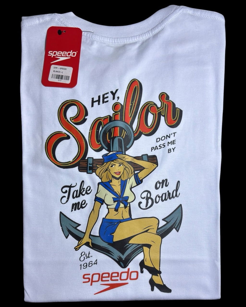 camiseta blanco sailor  - estilo playero