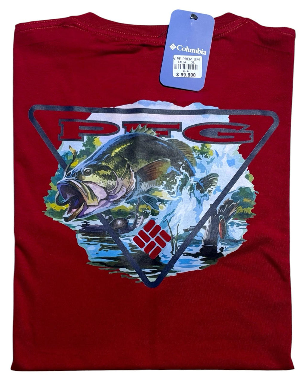 camiseta color pesca talla XL - estilo aventura